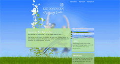 Desktop Screenshot of jugendlosungen.de